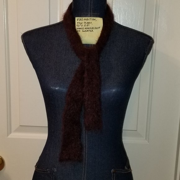 NWOT Classiques Entier Brown V-Neck S #Mohair Wool Crew Neck Sweaters #Hot Fall - Picture 14 of 16